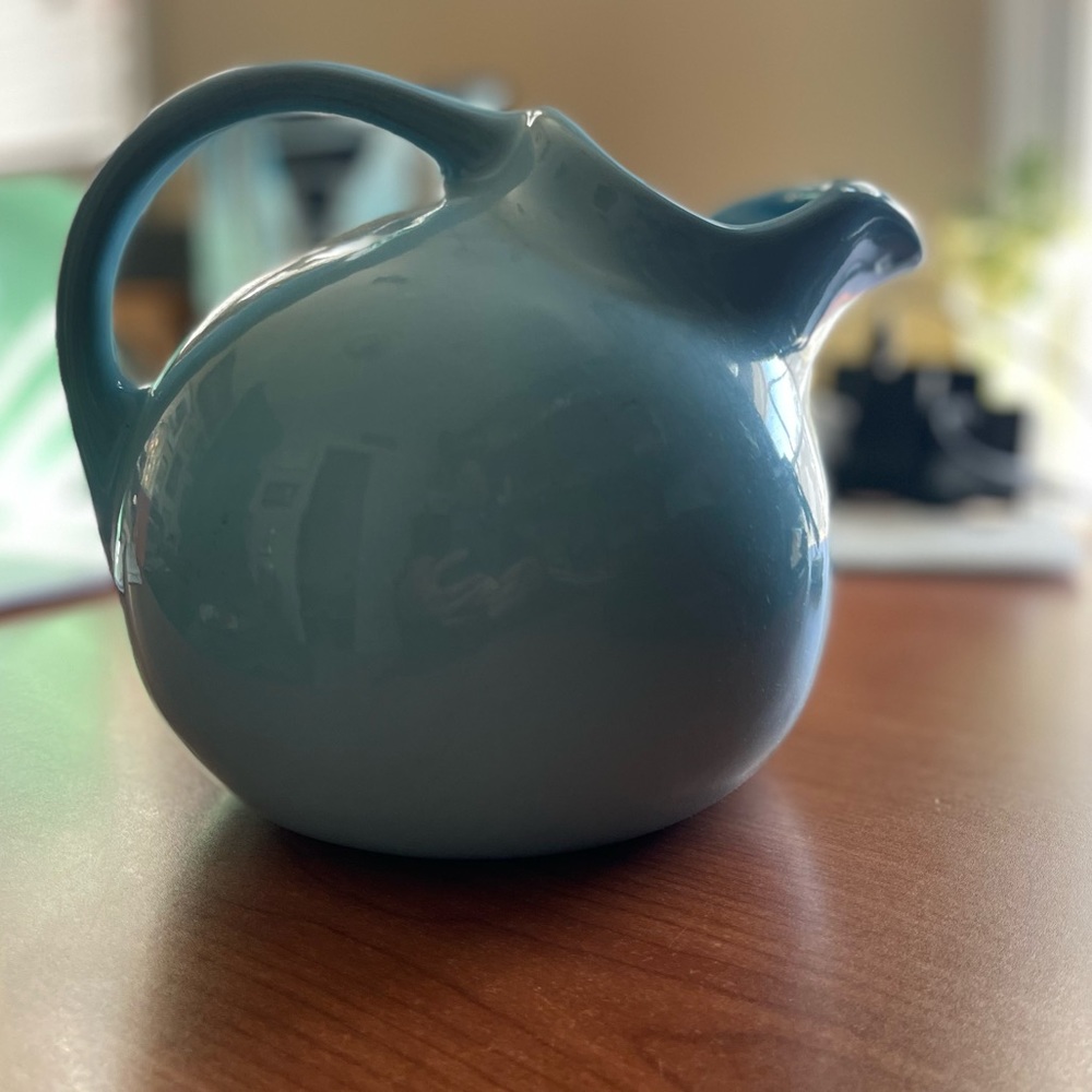 Pfaltzgraff blue pitcher